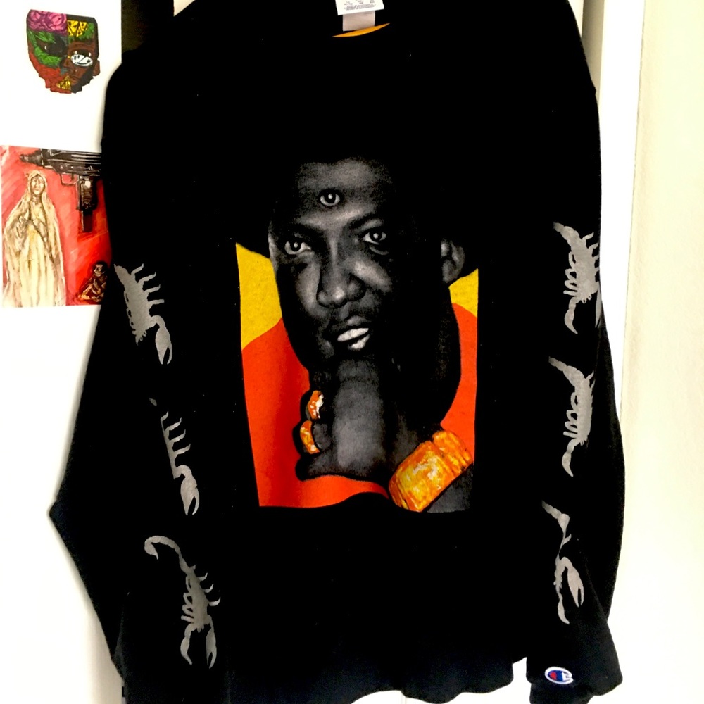 GXFR VIVIAN AT THE ART BASEL CREWNECK